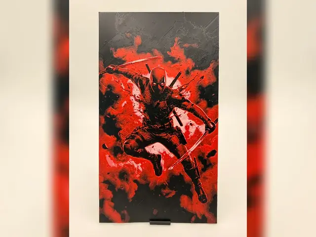 Deadpool Katanas HueForge Print