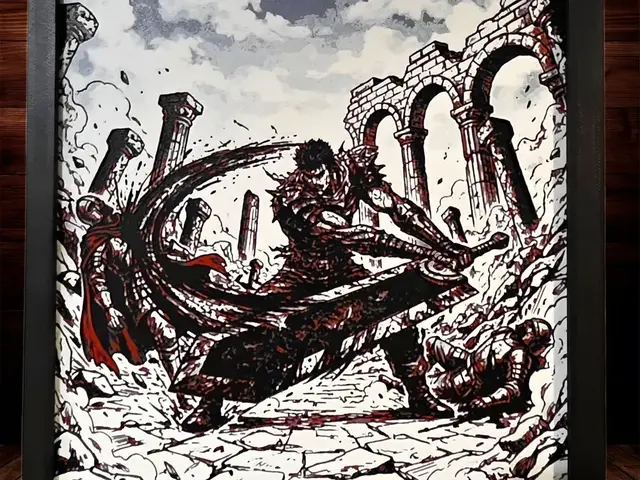 HueForge model: Guts - Berserk (2025 Model New One coming soon) by Side Quest Hues