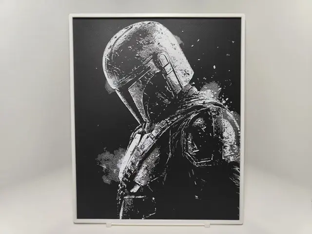 HueForge model: Mandalorian - Hueforge by BeaN