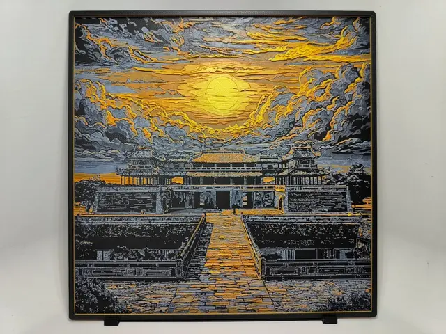 Imperial City of Hue Sunset - Hueforge