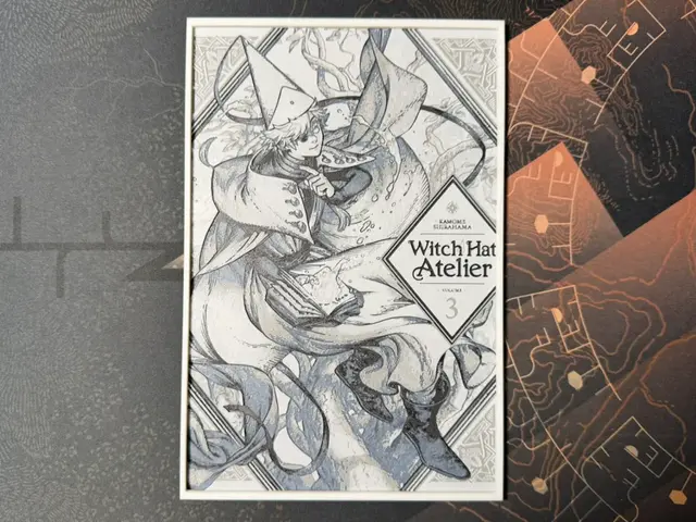 HueForge model: Witch Hat Atelier - Manga Vol 3 by ZorPrime7