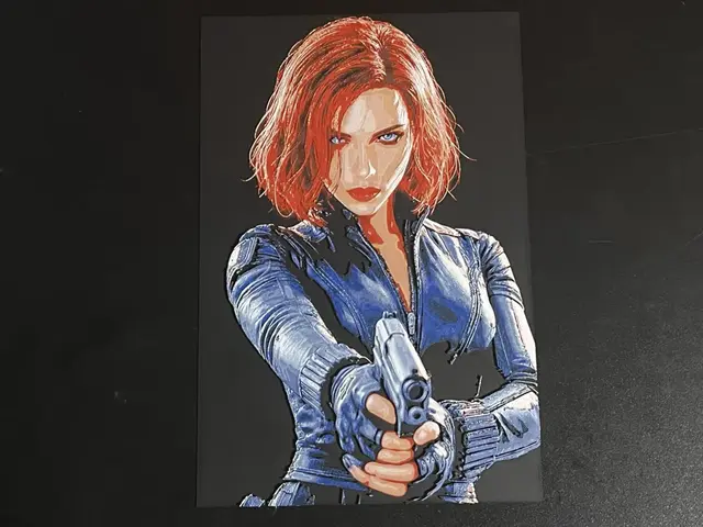 Black Widow Marvel Hueforge