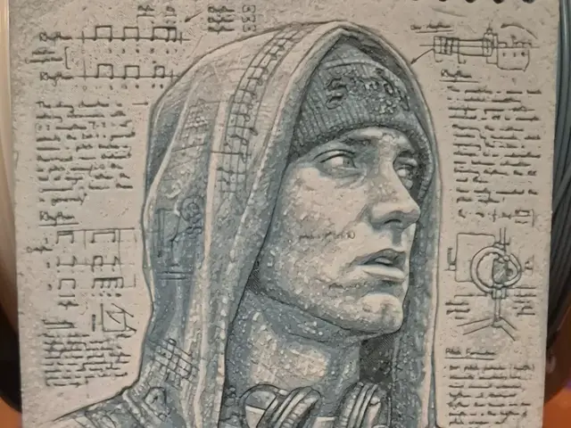 HueForge model: eminem 3 hueforge by Buntsta
