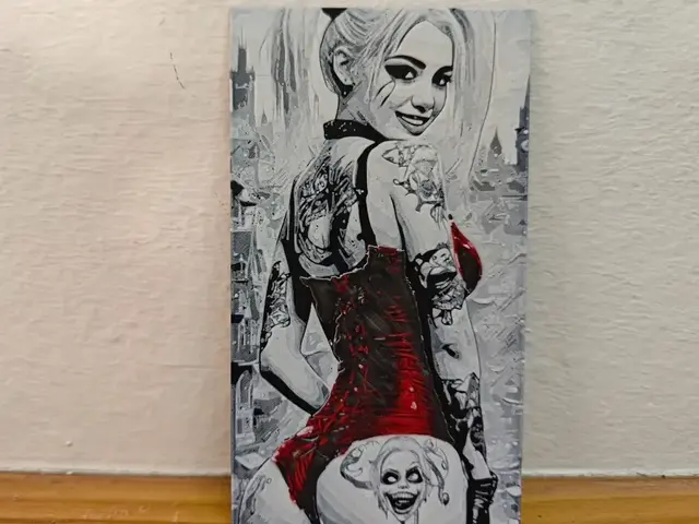 HueForge model: Hueforge Tatto Harley Quinn by Litolunar