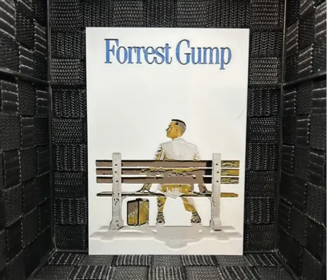 HueForge model: Hueforge Movie Poster - Forrest Gump - by JoDau