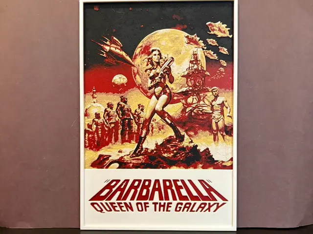 HueForge model: Barbarella Queen of the Galaxy Hueforge by Estiv