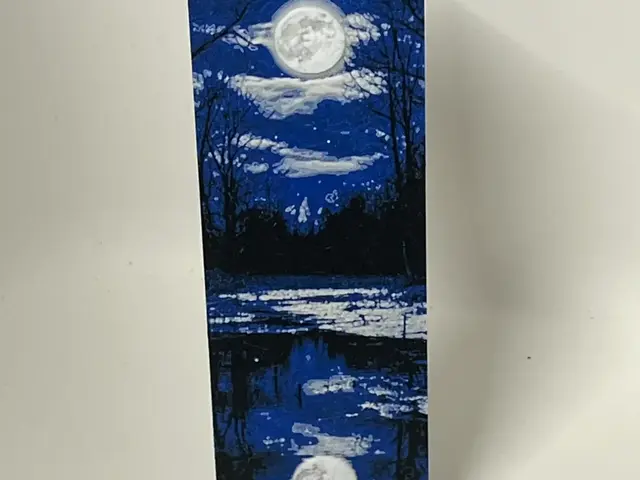 HueForge model: Moon Bookmark by Morganja