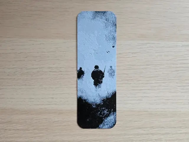 HueForge model: Remember NO War Bookmark by Atrus Design