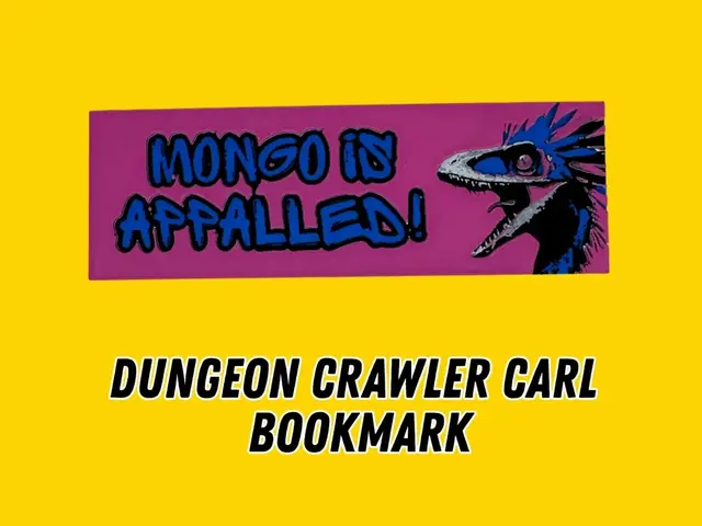 HueForge model: Mongo is Appalled - Dungeon Crawler Carl Bookmark by Canadian Gamer