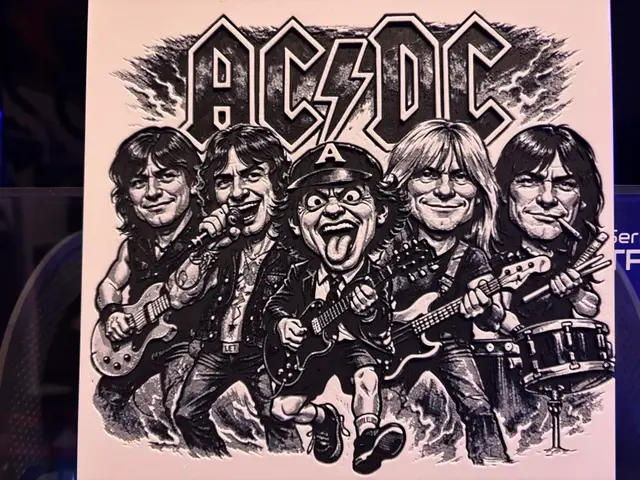 HueForge model: ACDC - Bon Scott - AC/DC - Hueforge - Caricature by Reeftank&more