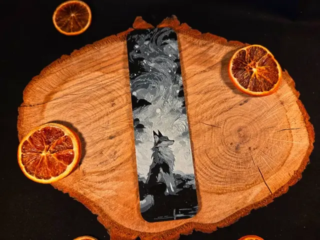 HueForge model: Fox 2 bookmark - hueforge by EternalDesigns3D
