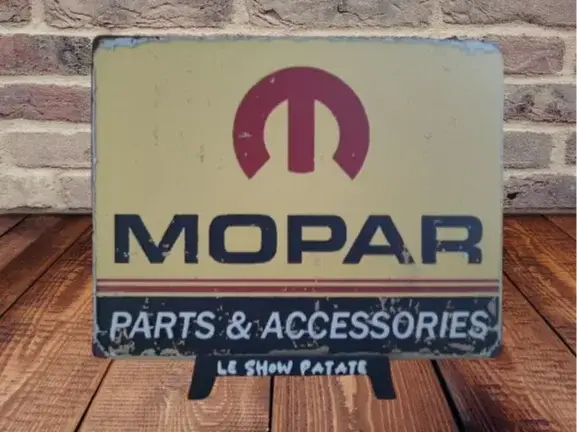 HueForge model: Plaque vintage Mopar Hueforge by leshowpatate