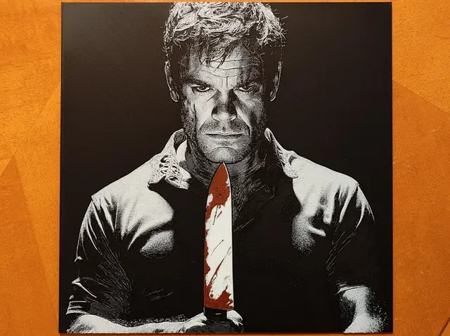 HueForge model: Dexter Morgan - Hueforge by Sarge