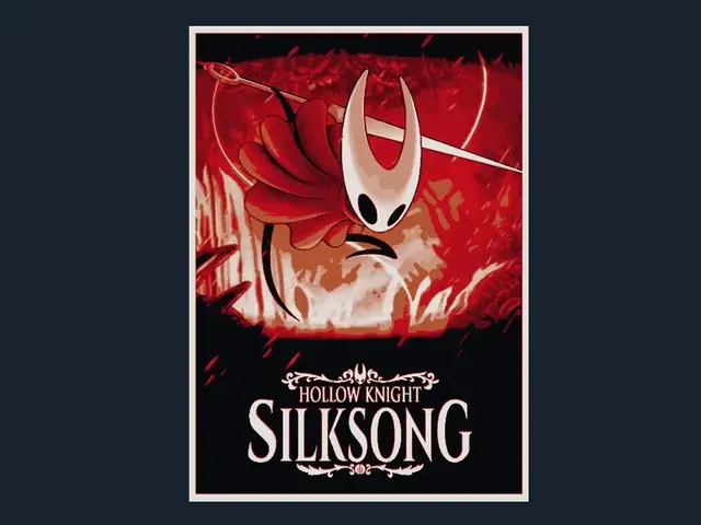HueForge model: Hollow Knight: Silksong (Game Poster - HueForge) by HugheCraft