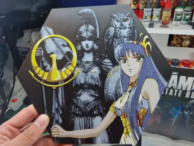 HueForge model: Saint Seiya Hueforge - Athena by Dakiren