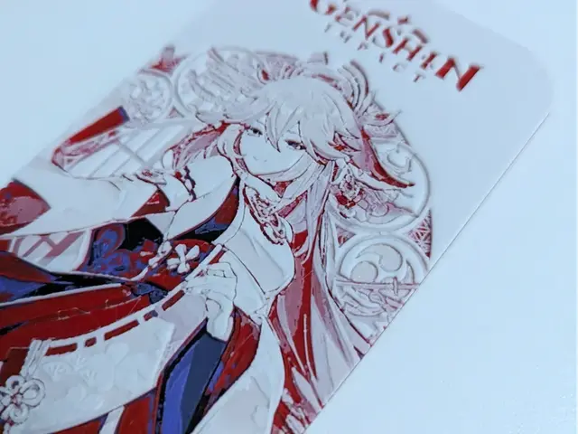 Yae Miko Charactercard Genshin Impact HueForge