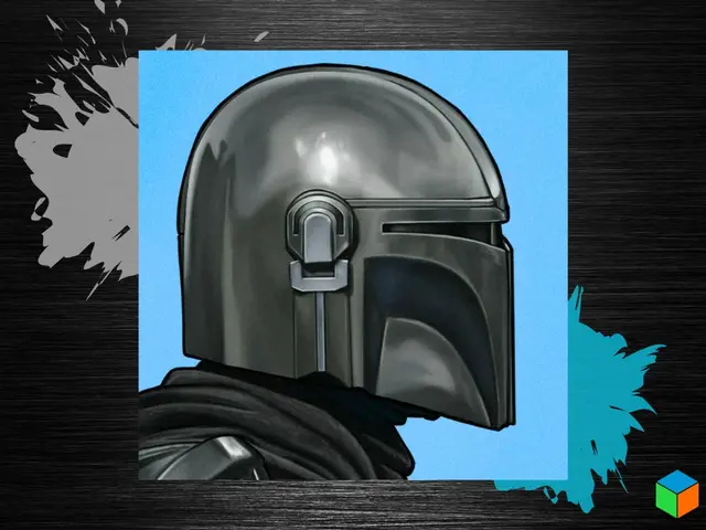 HueForge model: 🛠️ Mandalorian HueForge Poster – AMS Ready (.3mf + STL) by 3D Prints By Vic