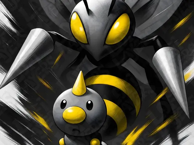HueForge model: Weedle & Beedrill Hueforge by LoFi Layers