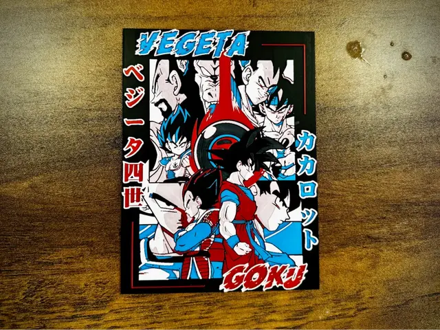 HueForge model: Goku vs Vegeta – Saiyan Legacy Print by 3D Prints By Vic