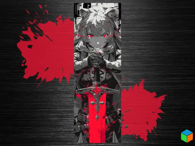 HueForge model: Raphtalia - The Rising of the Shield Hero Bookmark by 3D Prints By Vic
