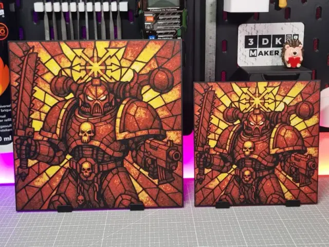 Khorne Chaos Marines - Hueforge - 4 Colors