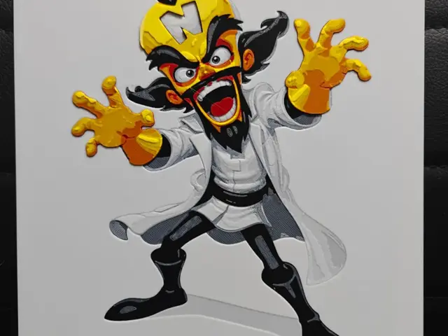 HueForge model: Doctor Neo Cortex Crush Bandicoot by TheHueforgeLady