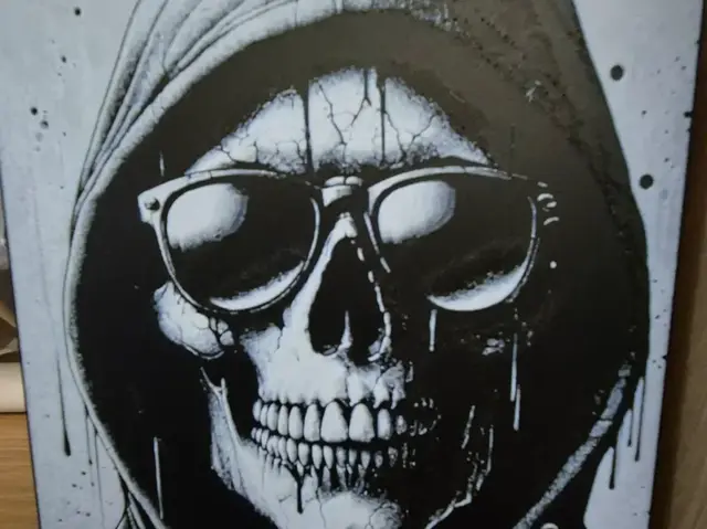 HueForge model: cool skull hueforge by Buntsta