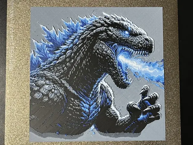 HueForge model: Godzilla Hueforge by FantasyZ