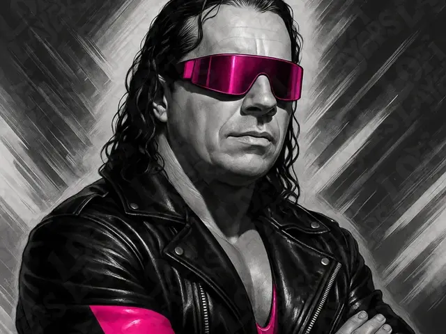 HueForge model: Bret Hart Hueforge by LoFi Layers