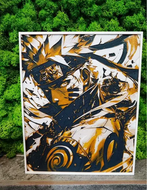 HueForge model: Naruto Uzumaki by Garuda3D