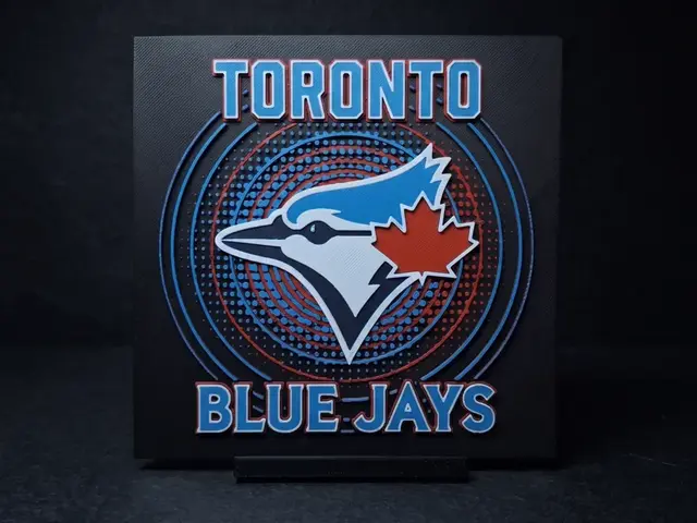 HueForge model: Blue Jays Logo - Hueforge Wall Art by LED