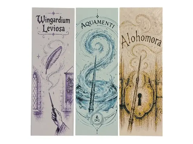 Harry Potter Wizarding Spell Bookmark Collection 1