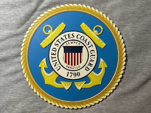 Round US Coast Guard Logo