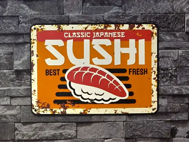 HueForge model: Hueforge Vintage Classic Japanese SUSHI 4 colors by StefBull85