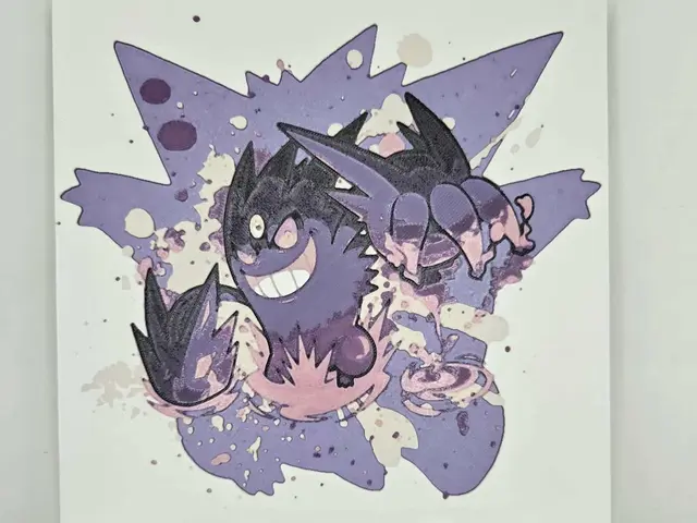HueForge model: Graffiti Mega Gengar Hueforge by 3Ree Printing