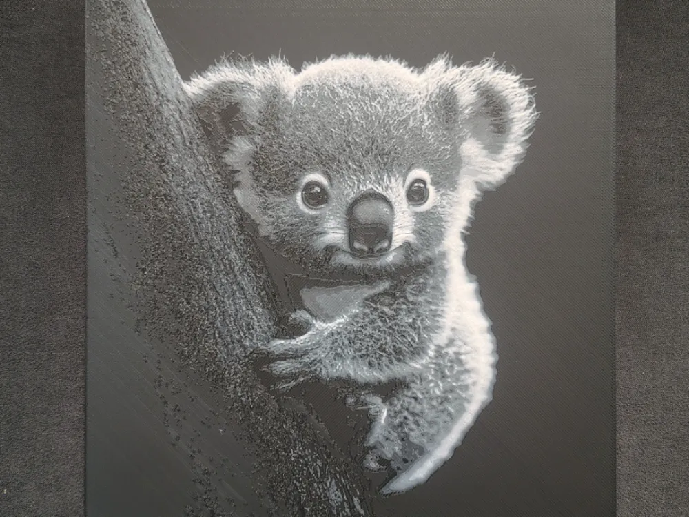 Koala HueForge by fD.667 HueForge model: Koala HueForge by fD.667