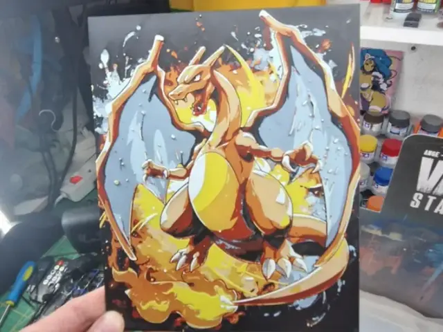 HueForge model: Charizard Hueforge - Pokemon by Dakiren