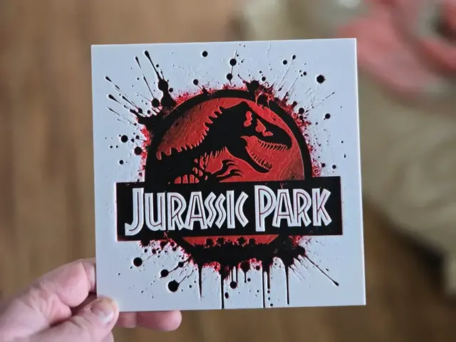 HueForge model: Graffiti Jurassic Park Hueforge by 3Ree Printing