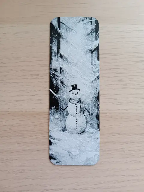 HueForge model: Snowman Bookmark by Atrus Design