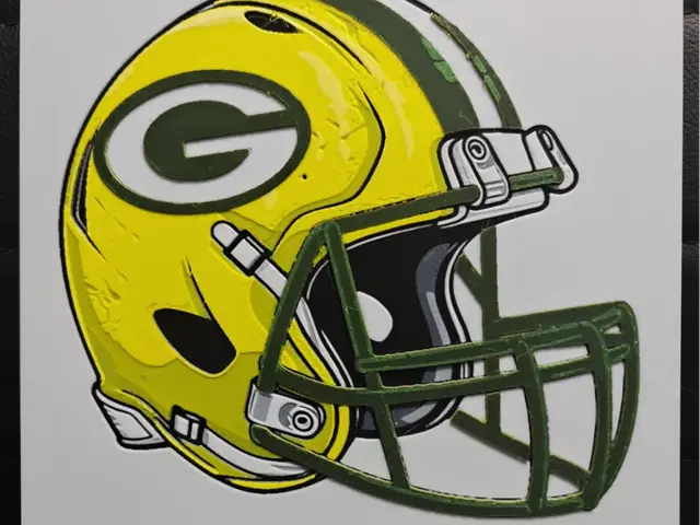 HueForge model: Green Bay Packers Helmet by TheHueforgeLady