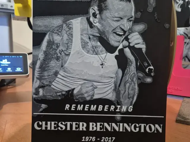 HueForge model: chester bennington 2 hueforge by Buntsta