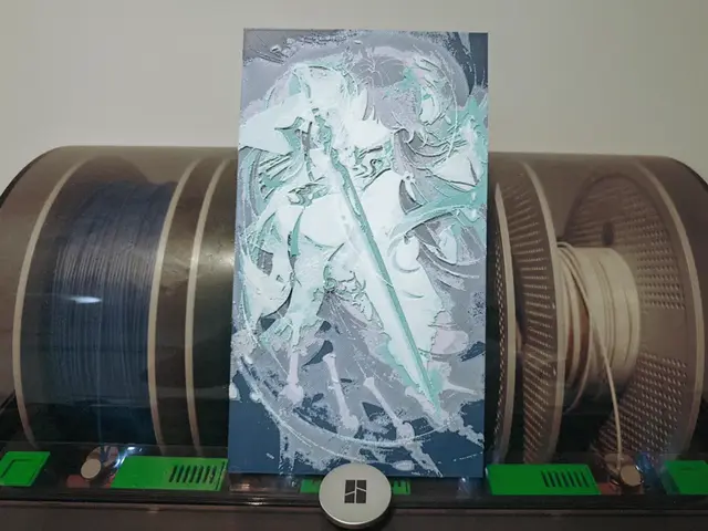 HueForge model: Qingxiao (清霄) Hueforge - Wuthering Waves by Razel