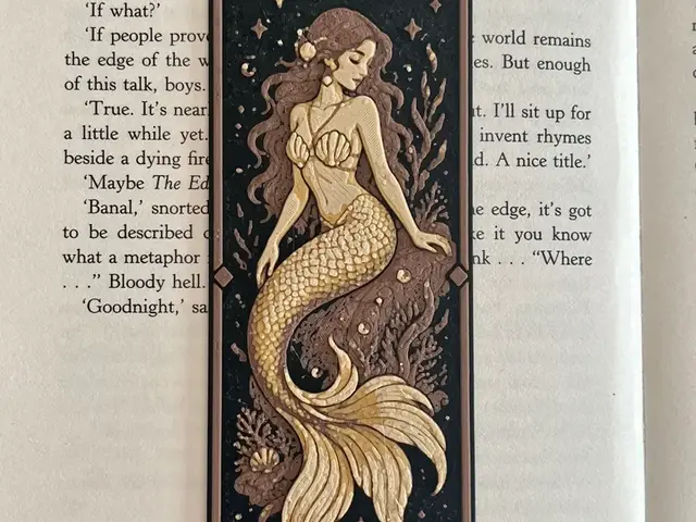 HueForge model: Mermaid Bookmark by HexarHaus