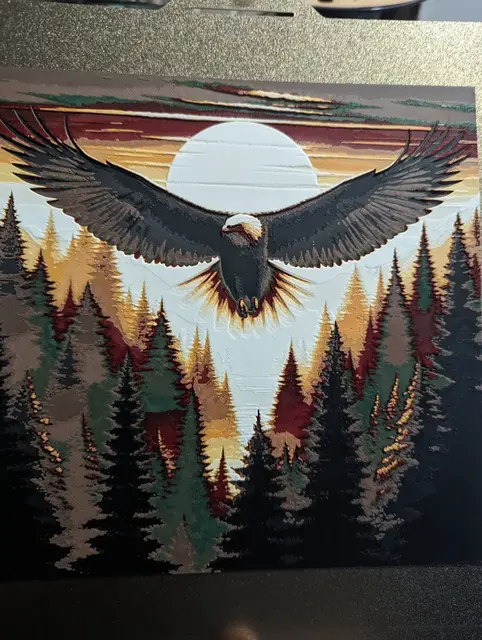 Eagle Hueforge