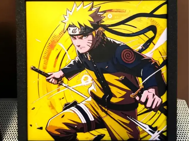 HueForge model: Hueforge Naruto by StefBull85