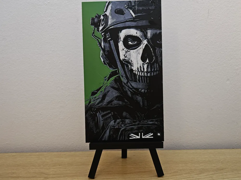 Call Of Duty Ghost Hueforge by Opao HueForge model: Call Of Duty Ghost Hueforge by Opao