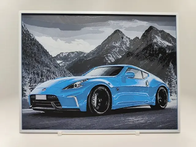 HueForge model: Nissan 370Z - Hueforge by BeaN