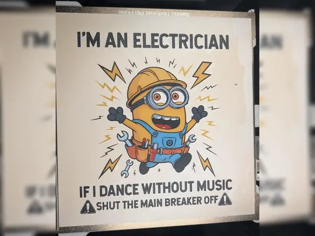 I´m an electrician Hueforge
