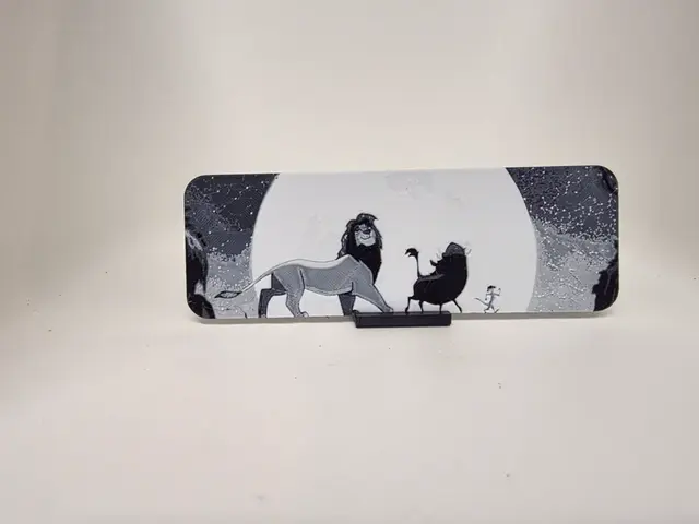 HueForge model: lion king bookmark by Morganja
