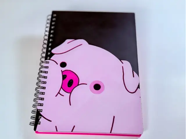 HueForge model: Waddles Notebook (multiple sizes) by Layered Visions